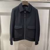 卡尔丹顿秋冬款 商务翻领短款 呢子衣夹克外套AC5W05105专柜5800