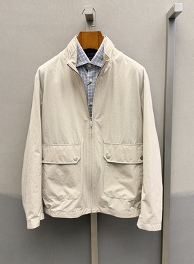 卡尔丹顿男装春夏商务休闲长袖立领夹克外套FDS25123LHC9专柜3680