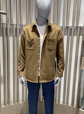 卡尔丹顿男装2021秋冬都市衬衫领休闲上衣KBCW33661SAC7专柜1980