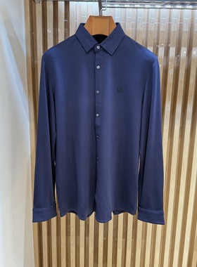 卡尔丹顿男装秋冬款翻领商务休闲长袖T恤KABW10702专柜1980