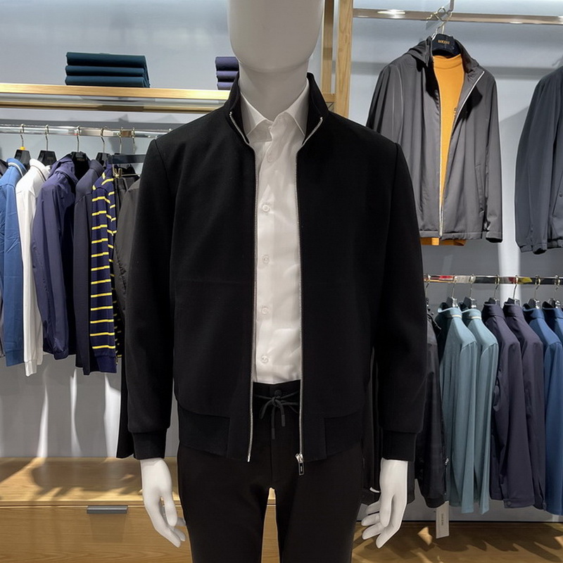 断码特价！迪柯尼秋冬商务羊毛针织夹克休闲羽绒服外套专柜4980