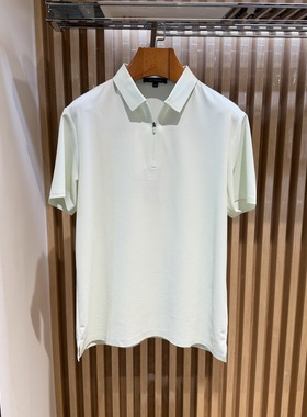卡尔丹顿男装春夏款商务速干短袖POLO衫T恤AF5S40108FAV1吊牌1380