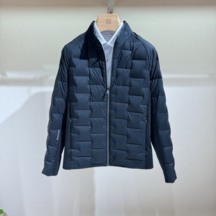 博斯绅威BOSSsunwen男装立领商务鹅绒羽绒服143215400757专柜4380