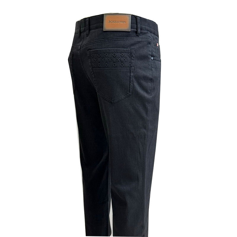博斯绅威BOSSsunwen24春夏休闲直筒牛仔裤141228123380吊牌1680