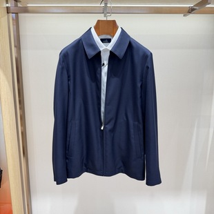 博斯绅威BOSSsunwen春夏款商务羊绒夹克外套151124110960专柜8800