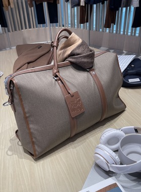 卡尔丹顿商务休闲棕色大容量旅行包KBPW06130BAC2吊牌3380