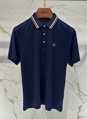 华斯度VASTO男装2023春夏商务翻领POLO短袖T恤31Y051686专柜1686