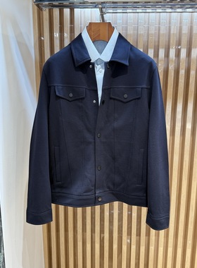 卡尔丹顿男装秋冬款百搭翻领休闲夹克KBCW25161FAN6专柜2980HD