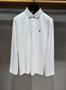 BOSSsunwen博斯绅威2024秋季翻领长袖T恤3色143130251870吊牌1680