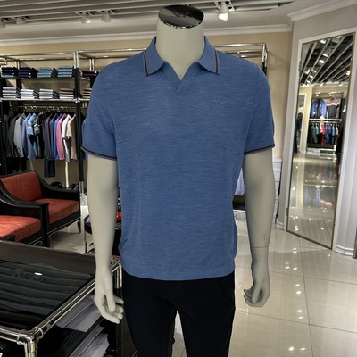 针织短袖桑蚕丝路卡迪龙