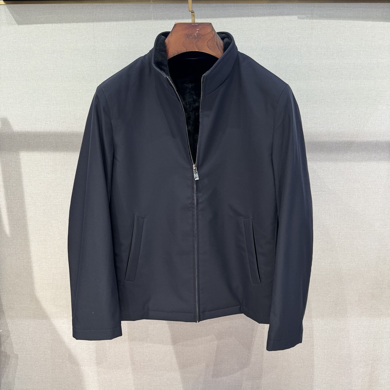 华斯度VASTO男装秋冬款立领兔毛皮内胆尼克服12Z125216专柜16800