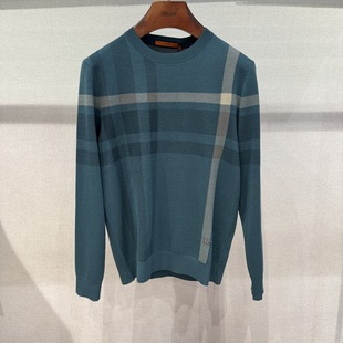 华斯度VASTO秋冬款 22E072138专柜2386 绵羊毛圆领商务休闲羊毛衫