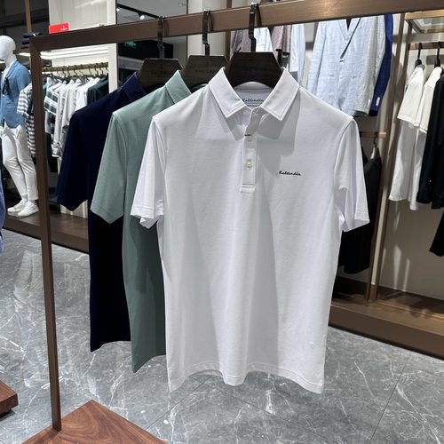卡尔丹顿春夏款纯色休闲翻领短袖T恤Polo衫AD5S00105专柜1980