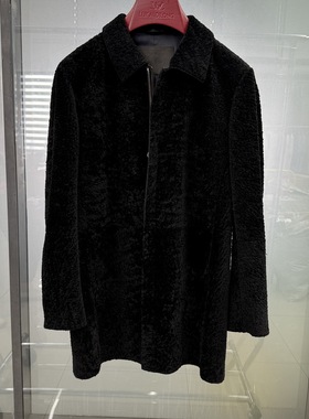 路卡迪龙秋冬款加厚保暖羊毛皮毛皮一体皮草162237206专柜16880