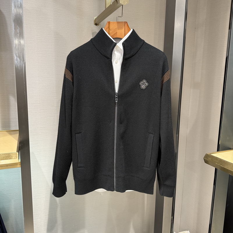 华斯度VASTO男装秋冬休闲翻领针织羊毛开衫外套42F191141专柜3385