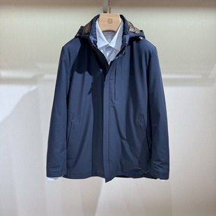 BOSSsunwen博斯绅威23秋冬休闲连帽羽绒服134325522270专柜6980