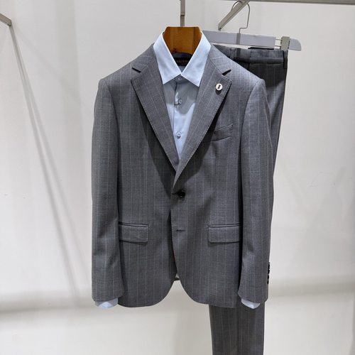 卡尔丹顿秋冬绵羊毛休闲套西西服