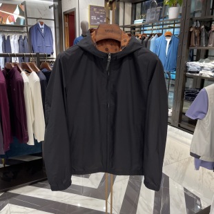 华斯度VASTO男装秋冬新款都市双面立领夹克外套12E081181专柜3686