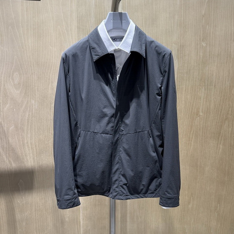 卡尔丹顿男装正品25春夏商务翻领行政夹克KFCS35109FAG6专柜2980