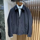 卡尔丹顿皮草秋冬商务翻领尼克服加棉外套KBBW55613FAN6专柜8800