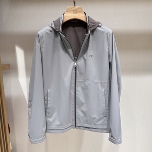 博斯绅威BOSSsunwen春夏款连帽休闲夹克外套131124241470吊牌3980