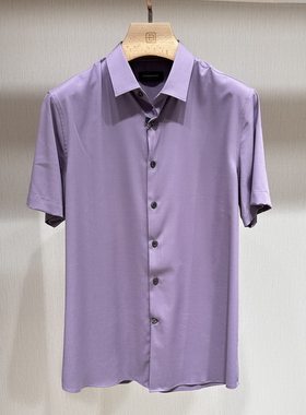 博斯绅威BOSSsunwen春夏23新款商务短袖衬衫132321234070吊牌1680