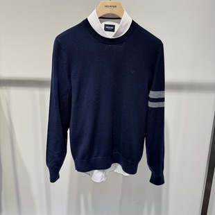 Hechter/丹尼爱特秋冬商务休闲圆领套头毛衣LN41601专柜1990LC柒