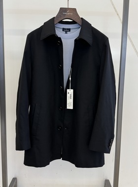 Hechter/丹尼爱特秋冬款商务休闲中长毛呢外套LJ21501专柜5990LC