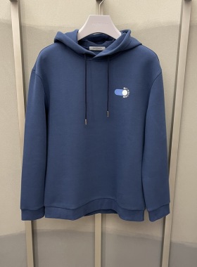 卡尔丹顿男装正品春季卫衣连帽针织上衣KCCS25401RHD4吊牌1680