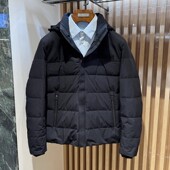 卡尔丹顿男装 连帽鹅绒羽绒服羊毛面料KCBW45909吊牌4980 秋冬款