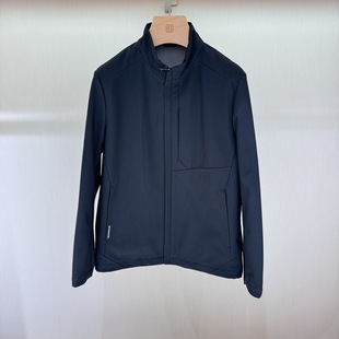 BOSSsunwen博斯绅威秋冬立领休闲夹克外套143124000957吊牌3380