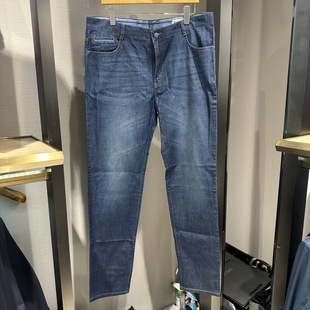 特价！华斯度VASTO男装春秋款商务休闲直筒牛仔裤吊牌1686