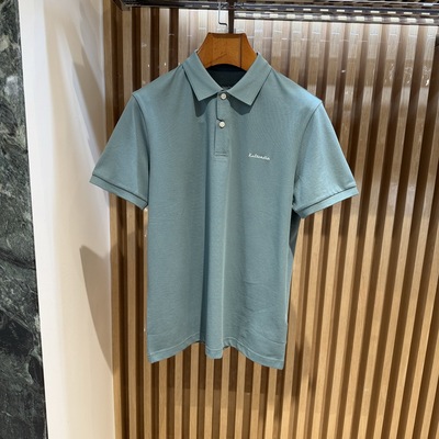 卡尔丹顿男士春夏翻领短袖POLO衫