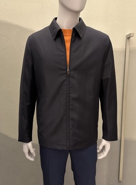 卡尔丹顿男装秋冬新款商务尼克服毛皮外套KCBW65615FAN6专柜32800