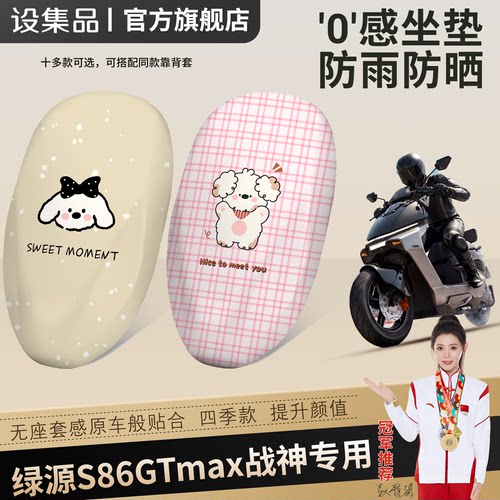 【绿源S86GTmax战神】皮革坐垫