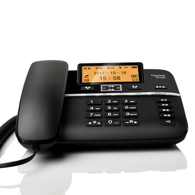 集怡嘉 Gigaset电话机 DA760A录音家用办公座机1200小时录音全中