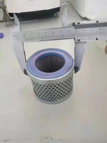 天然气管道过滤器液压油滤芯直径70*60高密封胶圈固定