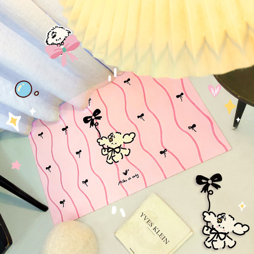 豆花和豆包入户大地垫可爱卡通