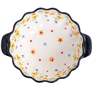 贝玉景德镇碗手绘釉下彩陶瓷碗碟套装餐具碗家用2024新款碗盘组合