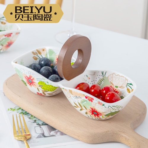 贝玉陶瓷小清新大众花卉