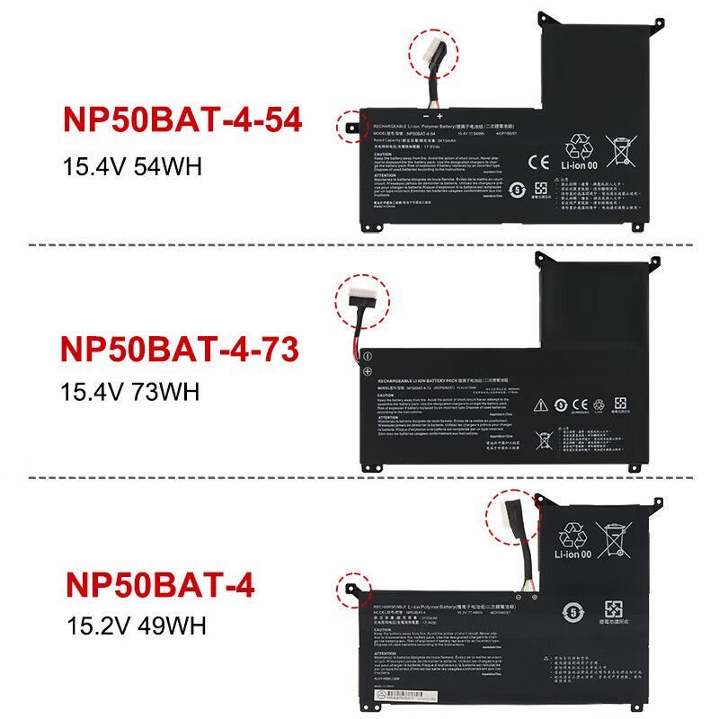 神舟战神T8-DA7NP+ T8-DA9NT CNP6S01 NKNP60 NP50BAT-4-54电池