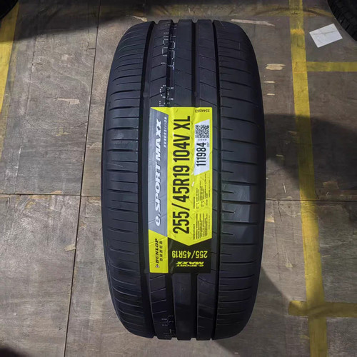 邓禄普轮胎 255/45R19 104V e.Sport Maxx 静音棉 特斯拉Model Y