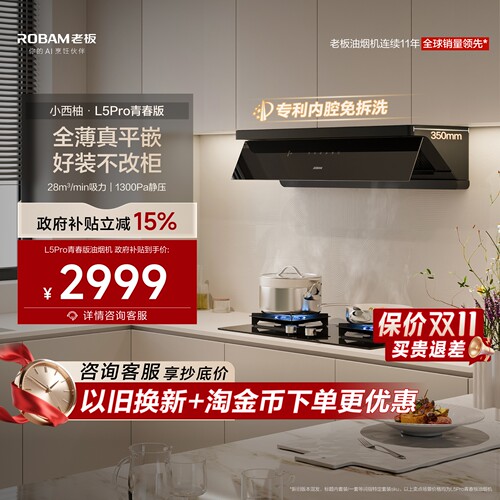 老板小西柚L5Pro青春版顶侧一体