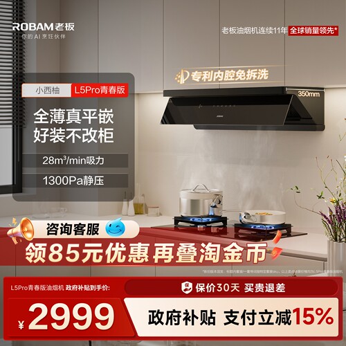老板小西柚L5Pro青春版顶侧一体