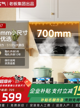名气A3007单烟机油烟机老板