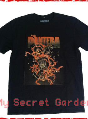 現貨 PANTERA Goddamn Electric 英國官方乐队短袖T恤Shirt 搖滾