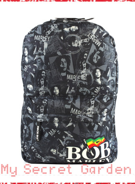 現貨 BOB MARLEY Backpack Bag 官方双肩 背包袋書包 Rock Sax