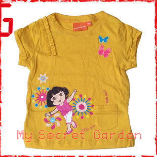 現貨 Dora The Explorer愛探險的朵拉卡通Nickelodeon童裝幼儿T恤