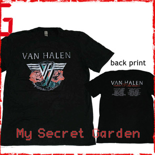 現貨 VAN HALEN 演唱会英國官方乐队T恤Shirt