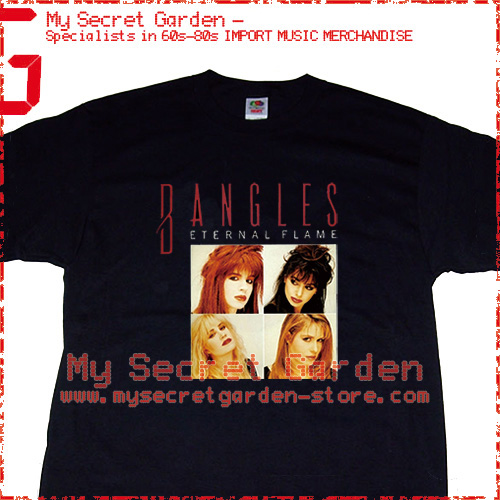 訂購 BANGLES Eternal Flame 美国入口乐队短袖T恤Band Tee Shirt 男装 T恤 原图主图